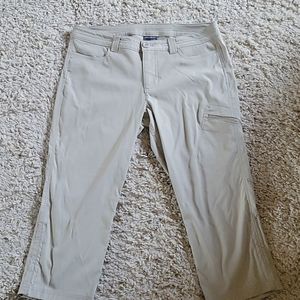 Women's Eddie Bauer Rainer tan Capris
